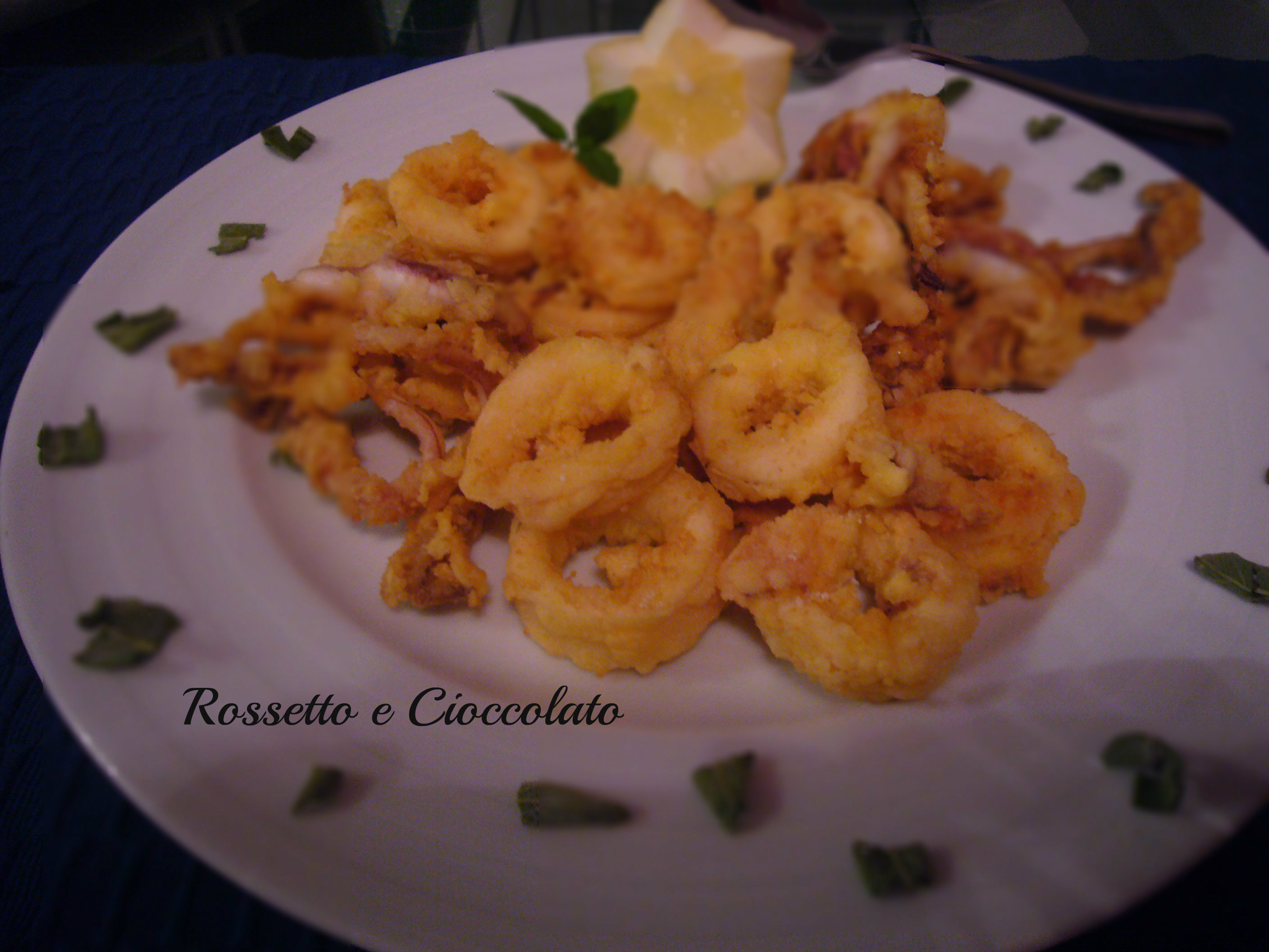 Calamari e totani fritti Rossetto e