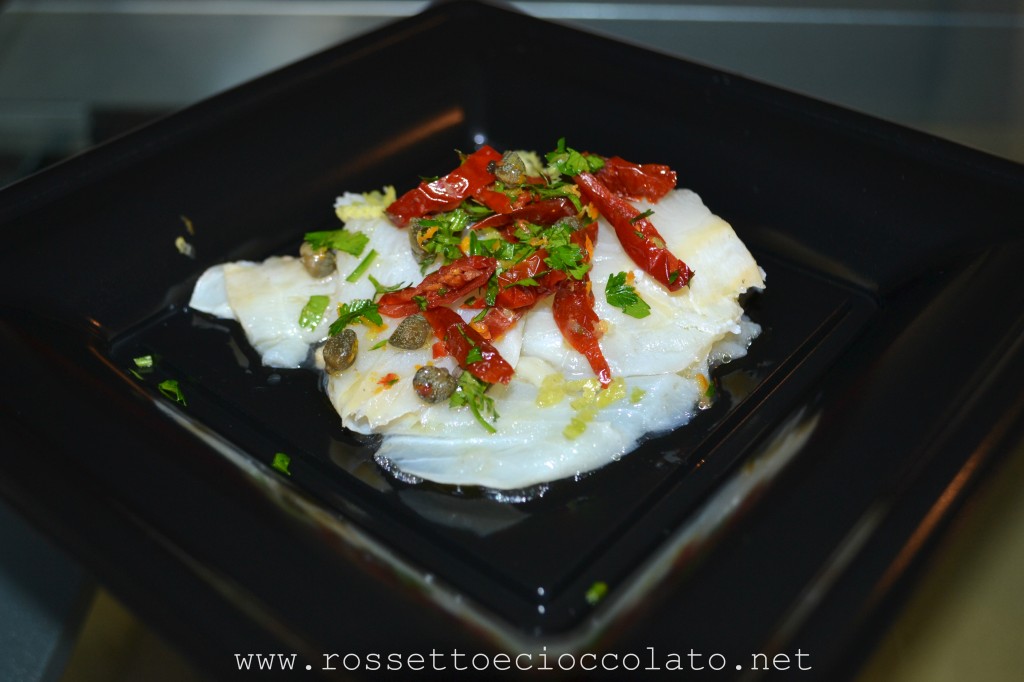 carpaccio di baccalà